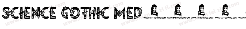 Science Gothic Med字体转换